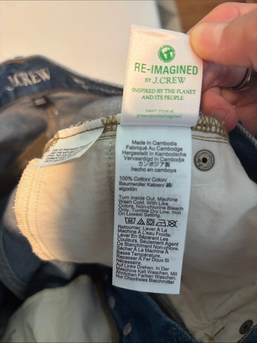 NWT J crew western straight jean size 26